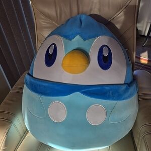 Pokemon Piplup Squishmallows 20" Plush  EUC